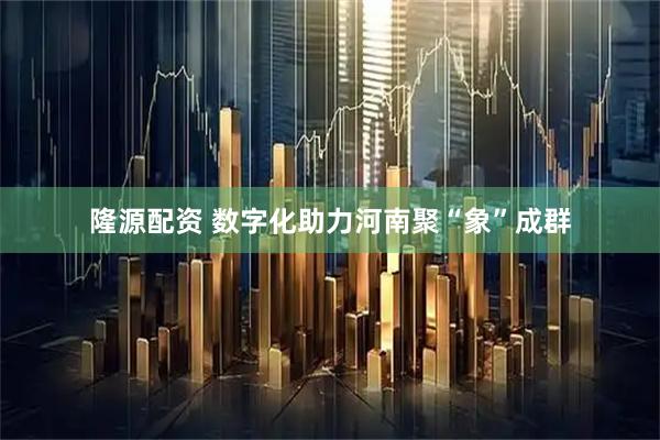 隆源配资 数字化助力河南聚“象”成群